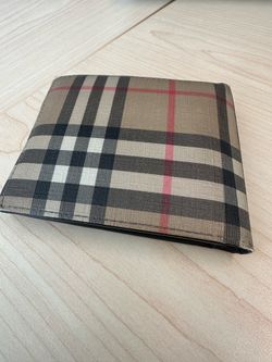 Authentic Burberry wallet