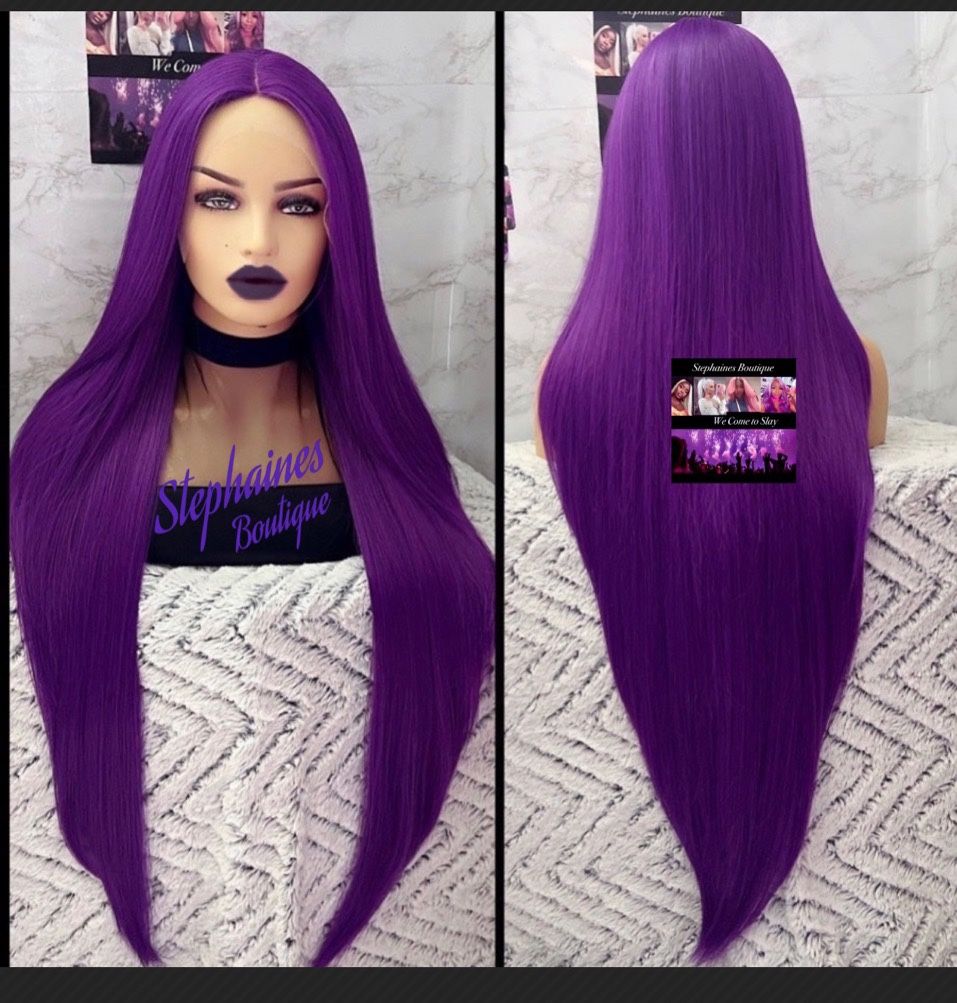 Human Hair Blended Lace Front Wig