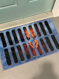 Novelty Storm Drain Door Mat