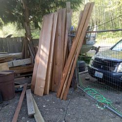 Clear Cedar Planks
