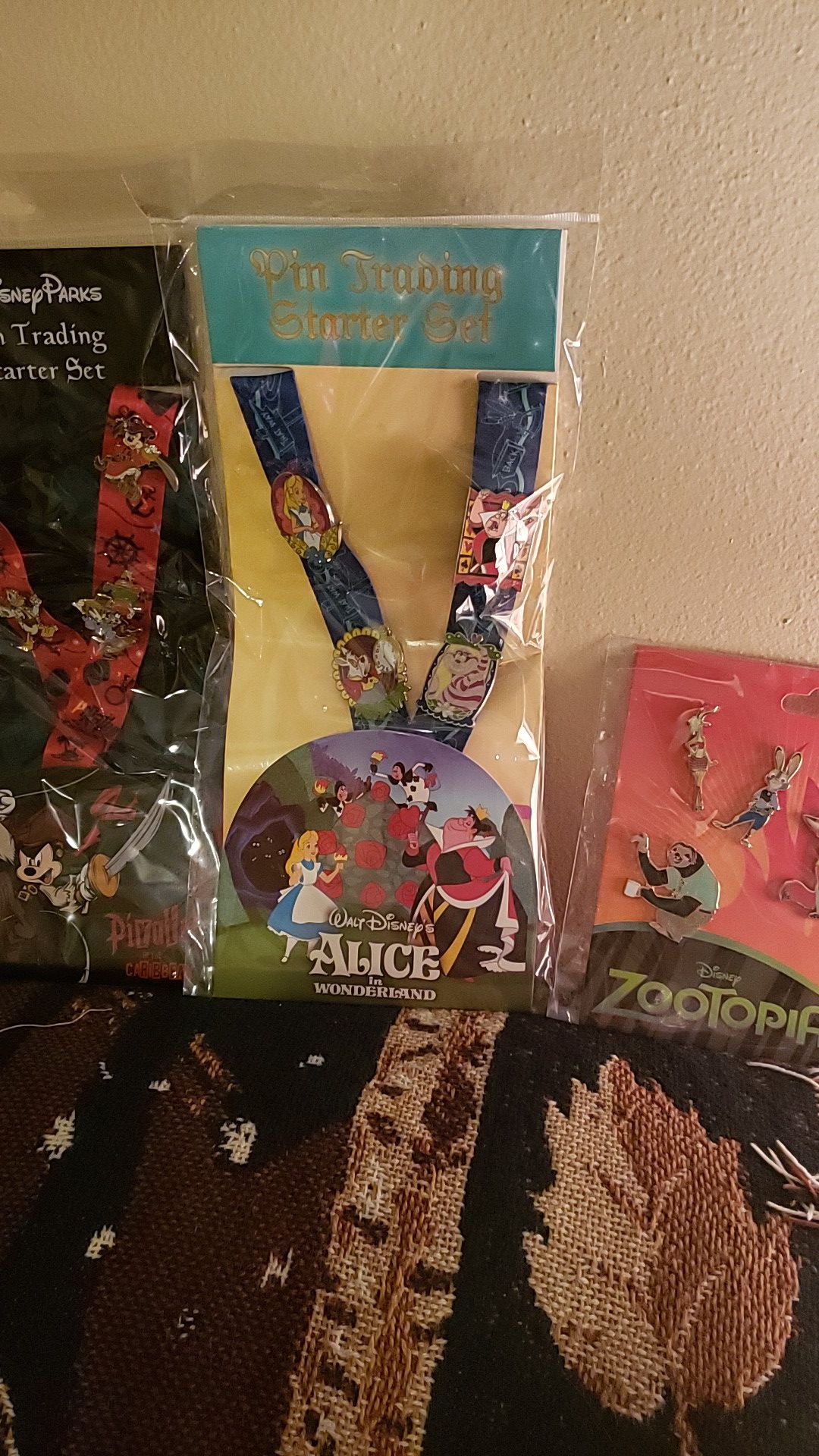 Disney Starter pack. Pin tradeing pins. New. $15 each. Retail price 29.95. Pick up in Merritt Island. Cocoa Florida area.