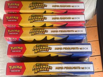 Pokemon Ascended Heroes Collection Ex Boxes
