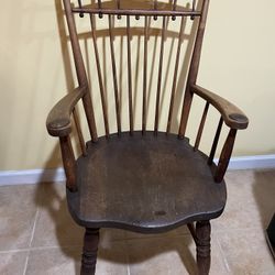 Antique wooden chair