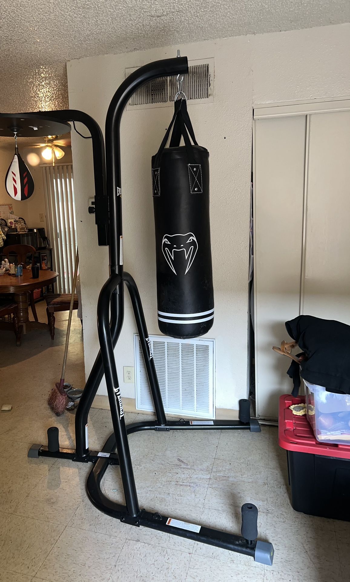 Everlast Speed Bag And Punching Bag