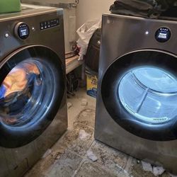 LG washer and dryer set!