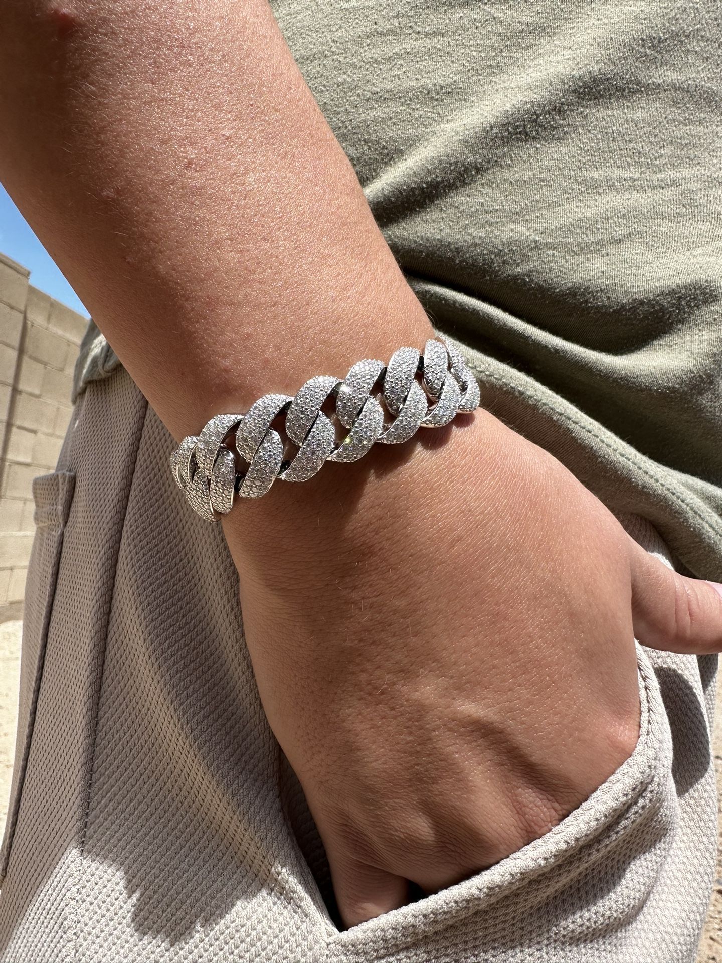 VVS Tennis Bracelet Iced out