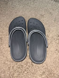 Gray Crocs