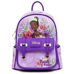 NEW WondaPop Disney The Princess and the Frog- Tiana Vegan Leather Mini Backpack