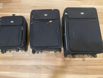 Luggage Set 3 Piece Pierre Cardin