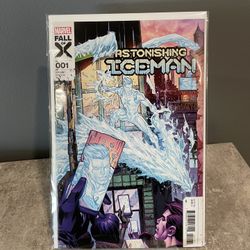 Astonishing Iceman #1 (Marvel Comics, 2023) Lashley Variant Cover
