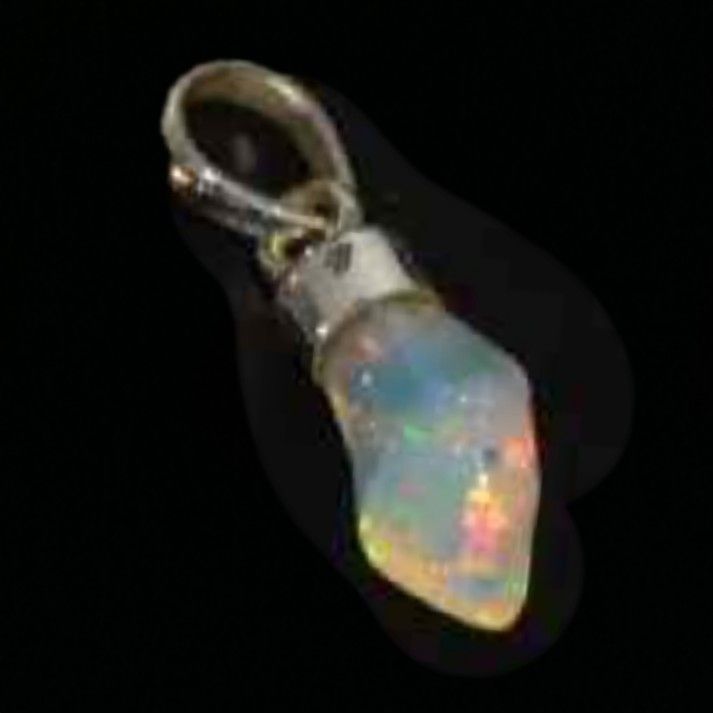 Opal Pendant with Sterling Silver Mount - 5 to Choose From