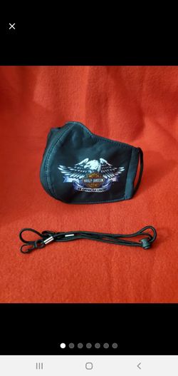 2 pc Harley-Davidson Face Mask & Lanyard set