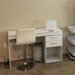 White Study Desk For Sale