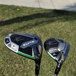 Callaway Elyte Driver and 3 Wood Golf Club Set, RH 