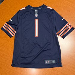 Nike Chicago Bears Justin Fields #1 NFL Jersey Men's XL