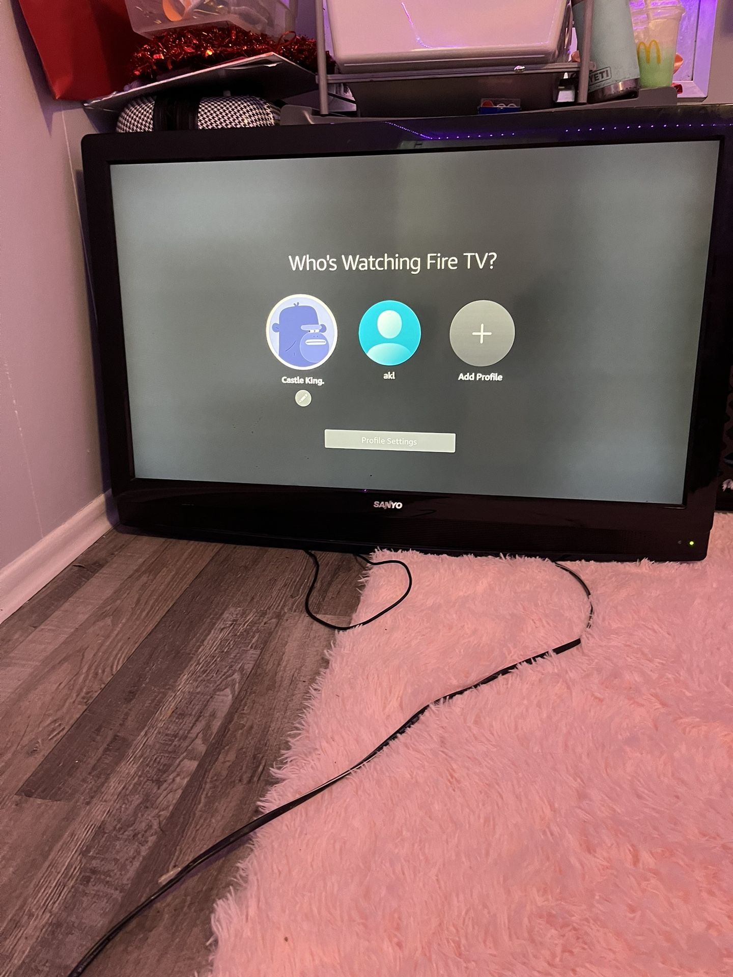 TV with Fire Stick