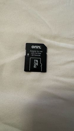 Own SD card adapter
