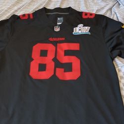 George Kittle Superbowl Jersey 
