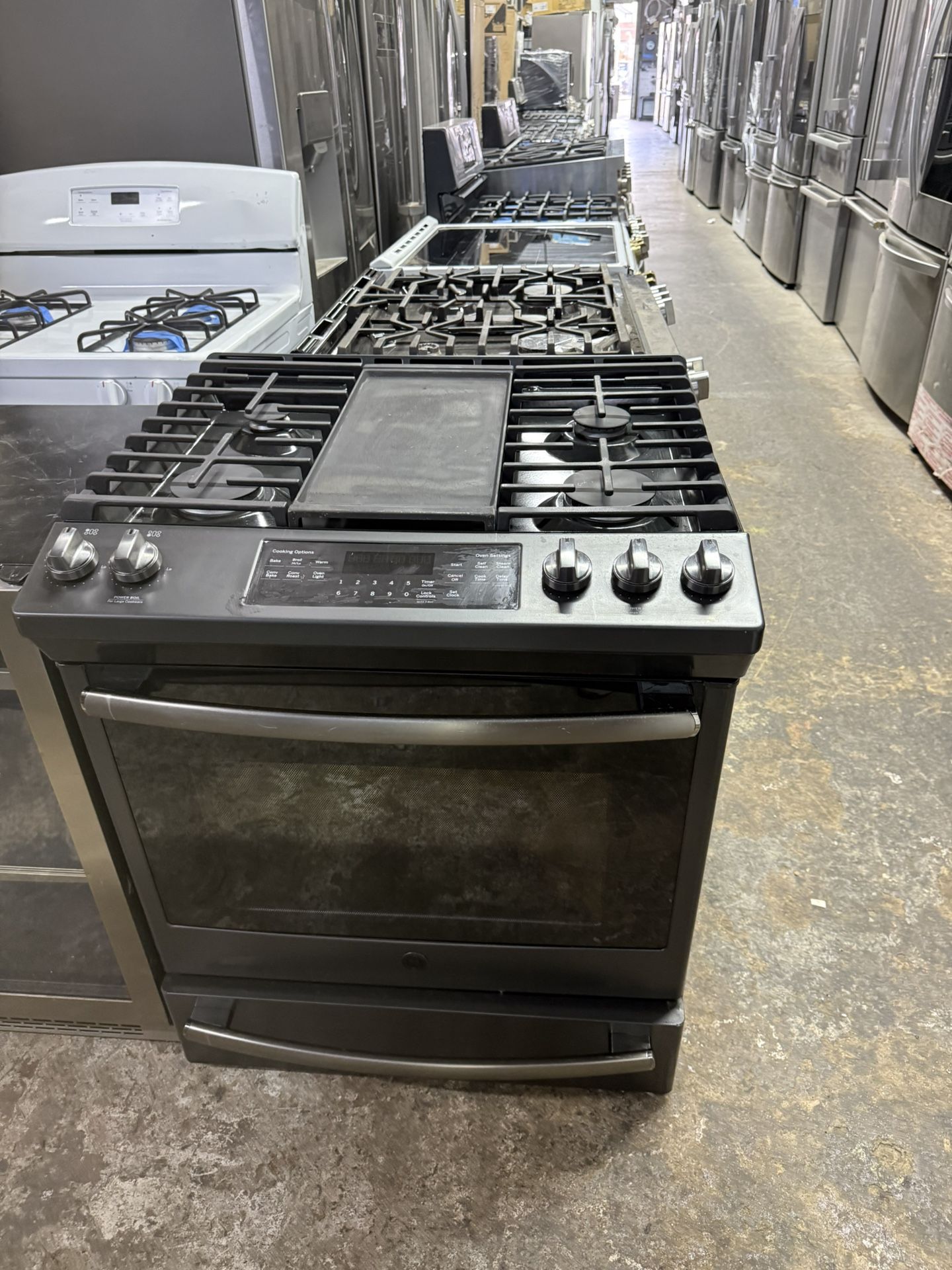 refrigerator set stove gas