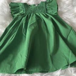 SHEIN Green Toddler Dress *Size 4Y