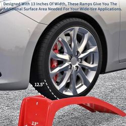 New- GARVEE Heavy Duty Driveway Curb Ramp Set (2 Pieces)