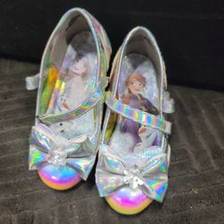 Silver Disney Princess - Toddler Shoe Size 7