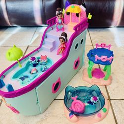 Net Flix: Gabby Dollhouse Cruise Ship