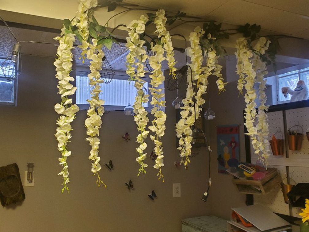 Hanging Fake Flowers