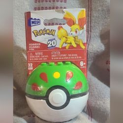 MEGA Pokémon Fennekin Building Toy Kit, Poseable Action Figure (32 Pieces)