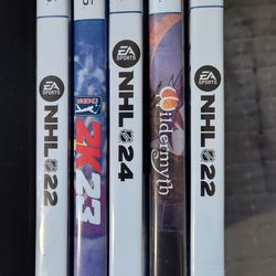 PlayStation 5 video games - new and sealed