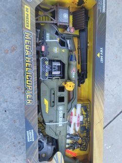 32 Pieces MEGA HELICOPTER Working Lights And Sounds