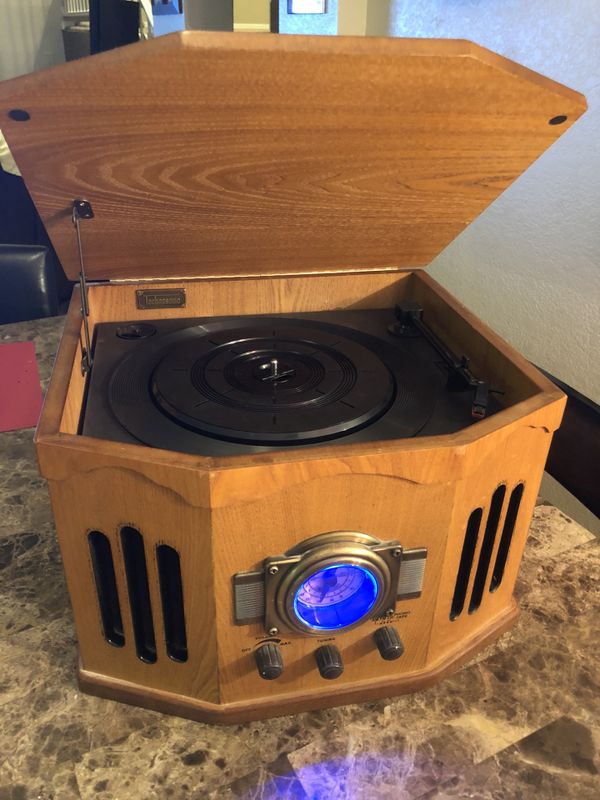 4 In 1 Wooden Antique Turntable Record Cd Radio Cassette Player 4 In 1 Wooden Antique Turntable Record Cd Radio Cassette Player Perfect Condition For Gilbert Az Offerup