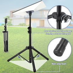 Starlink Gen 3 Tripod, Adjustable Starlink Stand with Pipe Adapter for Starlink Standard 4/4X/Gen 3, Starlink Standard Tripod Mount Gen 3
