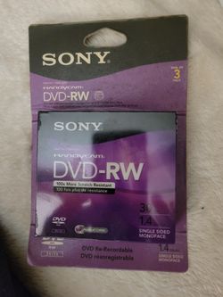 SONY DVD-RW  3 PACK