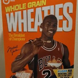 Wheaties Cereal Box Vintage Michael Jordan 