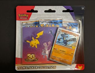 Pokémon 30th Celebration Tech Sticker Collection
