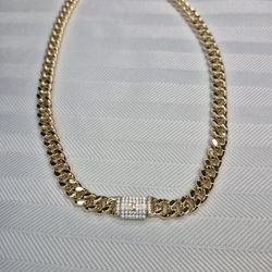 Monaco Chain 14K Gold Laminated Hypoallergenic Waterproof Non Tarnish Exelent Quality 60$