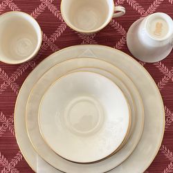 3 Lenox Hayworth 5 Piece Place Settings