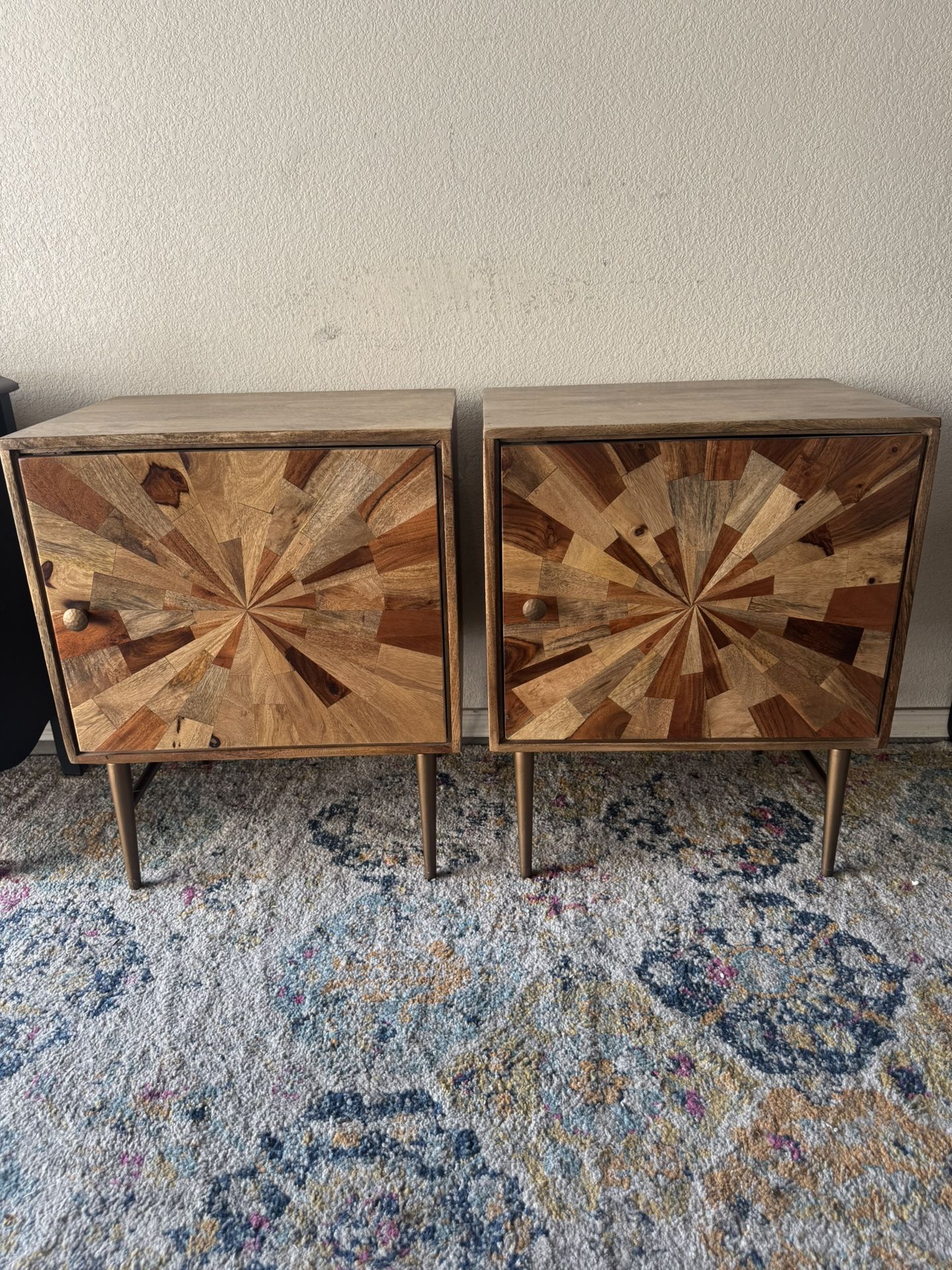 Sunburst Nightstands