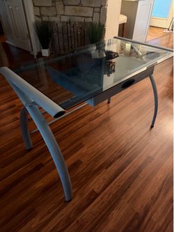 Glass Desk