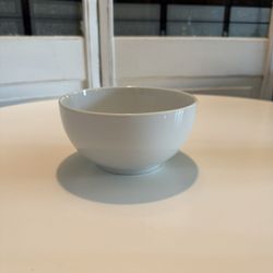 White Porcelain Bowl - Made In Hungary