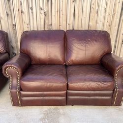 Leather sofas