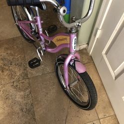 Vintage Schwinns Retro Kids Pink Unisex 16" Roadster Bicycle