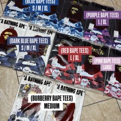 BAPE TEES! 