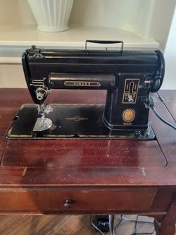 Vintage Singer 301 Sewing Machine with cabinet