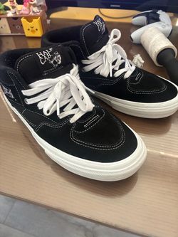 VANS HALFCAB SKATE BMX SHOES SIZE 8.5