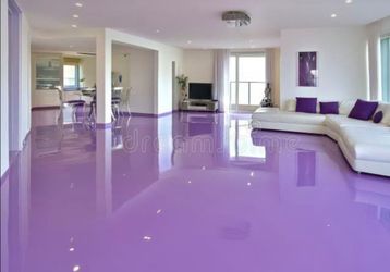Violet Epoxy Flooring