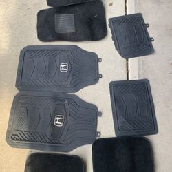 Honda Floor Mats Rubber And Cloth