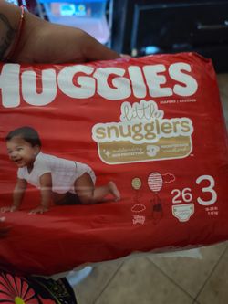 Huggies 3,5 & pampers Nb
