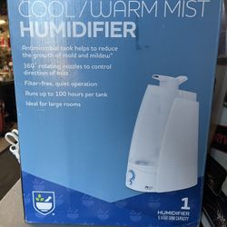 Humidifier Cool/warm Mist 